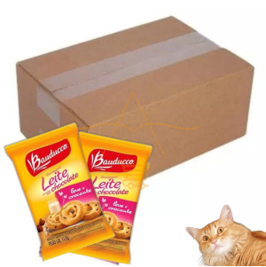 Biscoito Gotas de Chocolate Bauducco Sachê 11g 400 Unid.