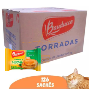 Torrada Bauducco Sachê Integral 126 Uni Caixa