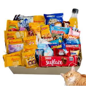 Cesta Presente Aniversario Café Da Manhã Chocolate Surpresa