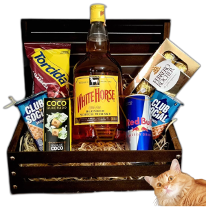 Cesta Presente Kit Masculino Whisky