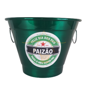 Balde De Gelo 6L Aluminio Cerveja Varias Marcas Dia do Pais