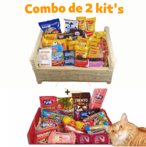 Kit Para Cesta Café Da Manhã E Chocolate Presente 52 Itens