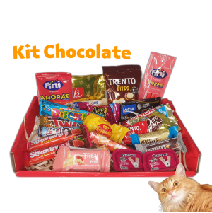 Kit para Cesta de Chocolate 22 itens